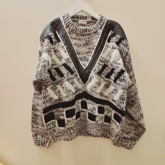 Vintage Nicolas Allen Oversized Ladies sweater S/M - Picture 3 of 8